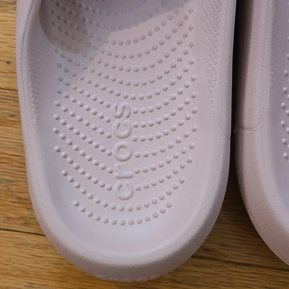 NIP Crocs Mellow Flip M10 /W12 Pink Clay #208431-6TY - Picture 6 of 10